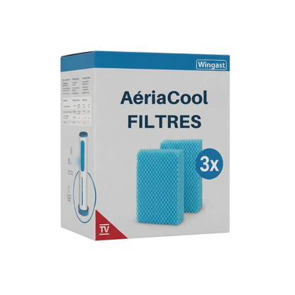 Lot de 3 filtres de remplacement AériaCool