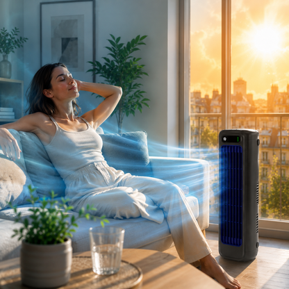 Fraîsia - Ventilateur Colonne Chaud & Froid